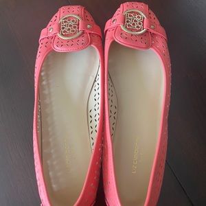 Peachy Pink Liz Claiborne Flats